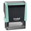 4912 Trodat Printy 4912 Self Inking Text Stamp Pastel Green, 47x18mm, Replacement inkpad 6/4912